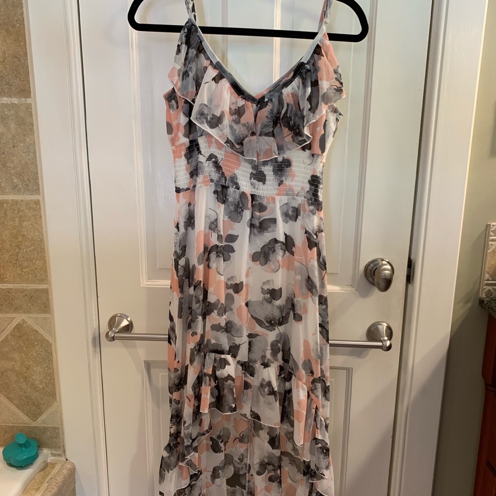 HeartSoul High Low Floral Dress. Size M.